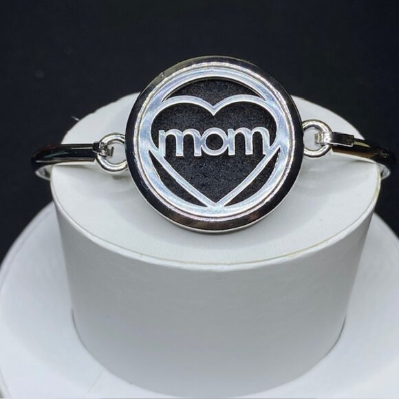 Aromatherapy Bangle Bracelet Multicolor Heart Mom - Picture 4 of 12